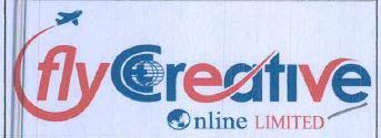flyCreative online limited (with device) logo