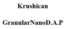 Krushican GranularNanoD.A.P logo