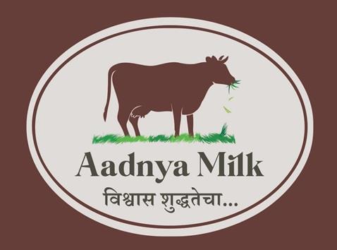 Aadnya Milk logo