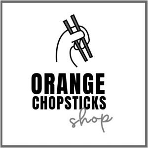 Orange Chopsticks Shop (With Device) logo