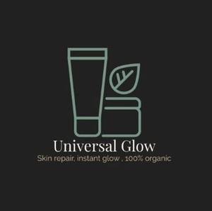 universal glow - skin repair, instant glow, 100% organic logo