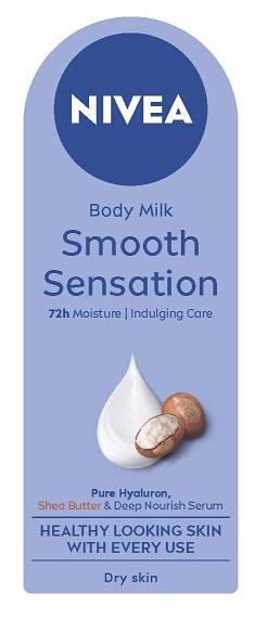 NIVEA Body Milk Smooth Sensation logo