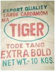 LARGE CARDAMOM TIGER logo