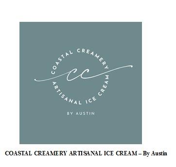 COASTAL CREAMERY ARTISANAL ICE CREAM – By Austin logo