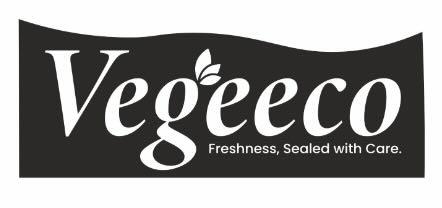 VEGEECO FRESHNESS, SEALED WITH CARE logo