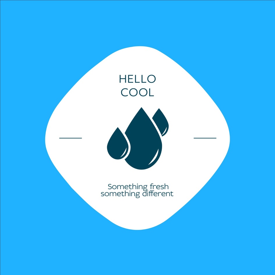 HELLO COOL SOMETHING FRESH SOMETHING DIFFERENT logo