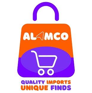 ALAMCO -"QUALITY IMPORTS UNIQUE FINDS" logo