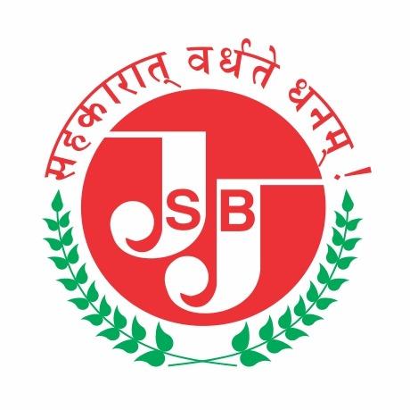 JJSB Sahakarat Vardhate Dhanam logo