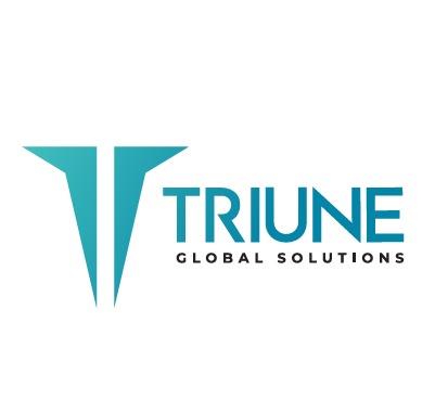 Device of "TRIUNE GLOBAL SOLUTIONS" logo