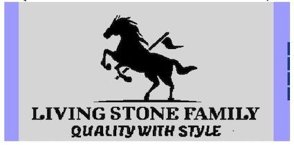 LIVING STONE FAMILY QUALITY WITH STYLE logo