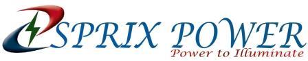 SPRIX POWER POWER TO ILLUMINATE logo