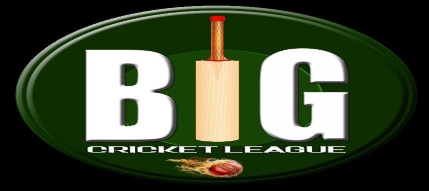 Big Cricket League with Device logo