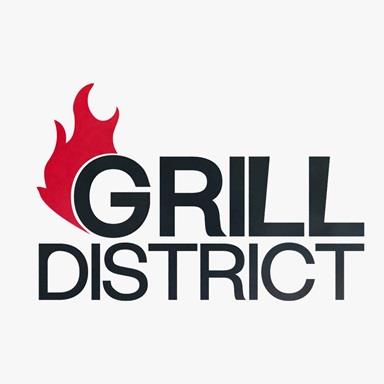 GRILL DISTRICT logo