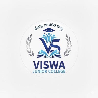 VISWA JUNIOR COLLEGE DEVICE OF VS ; STUDIED BY US BE FILLED WITH BRILLIANCE. logo
