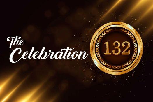 THE CELEBRATION 132 logo