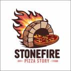 STONEFIRE - PIZZA STORY- logo