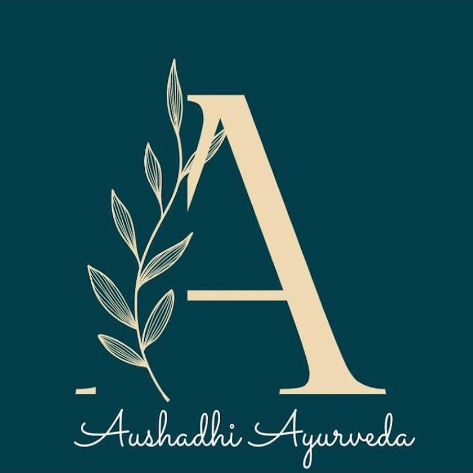 Aushadhi Ayurveda With Device of A logo