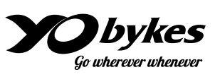 DEVICE OF YO BYKES with tagline WITH TAGLINE OF GO WHEREVER WHENEVER logo