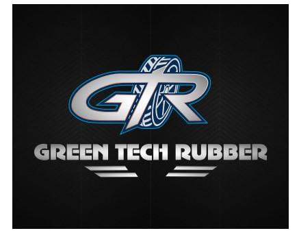 GREEN TECH RUBBER WITH DEVICE OF GTR logo