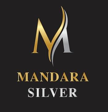 M MANDARA SILVER logo