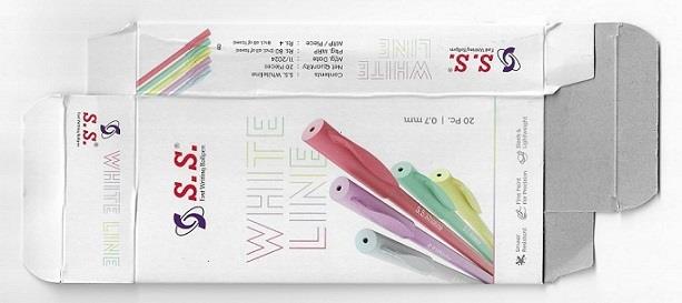 S.S. WHITE LINE logo