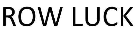 ROW LUCK logo