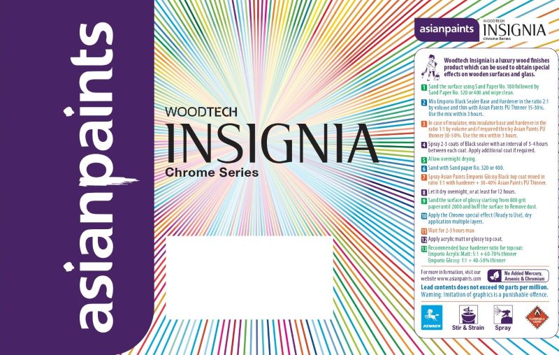 WOODTECH INSIGNIA CHROME SERIES logo