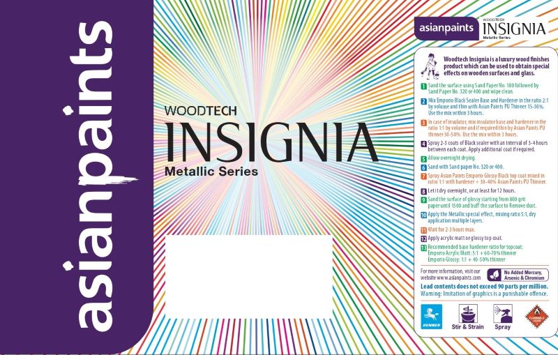 WOODTECH INSIGNIA METALLIC SERIES logo