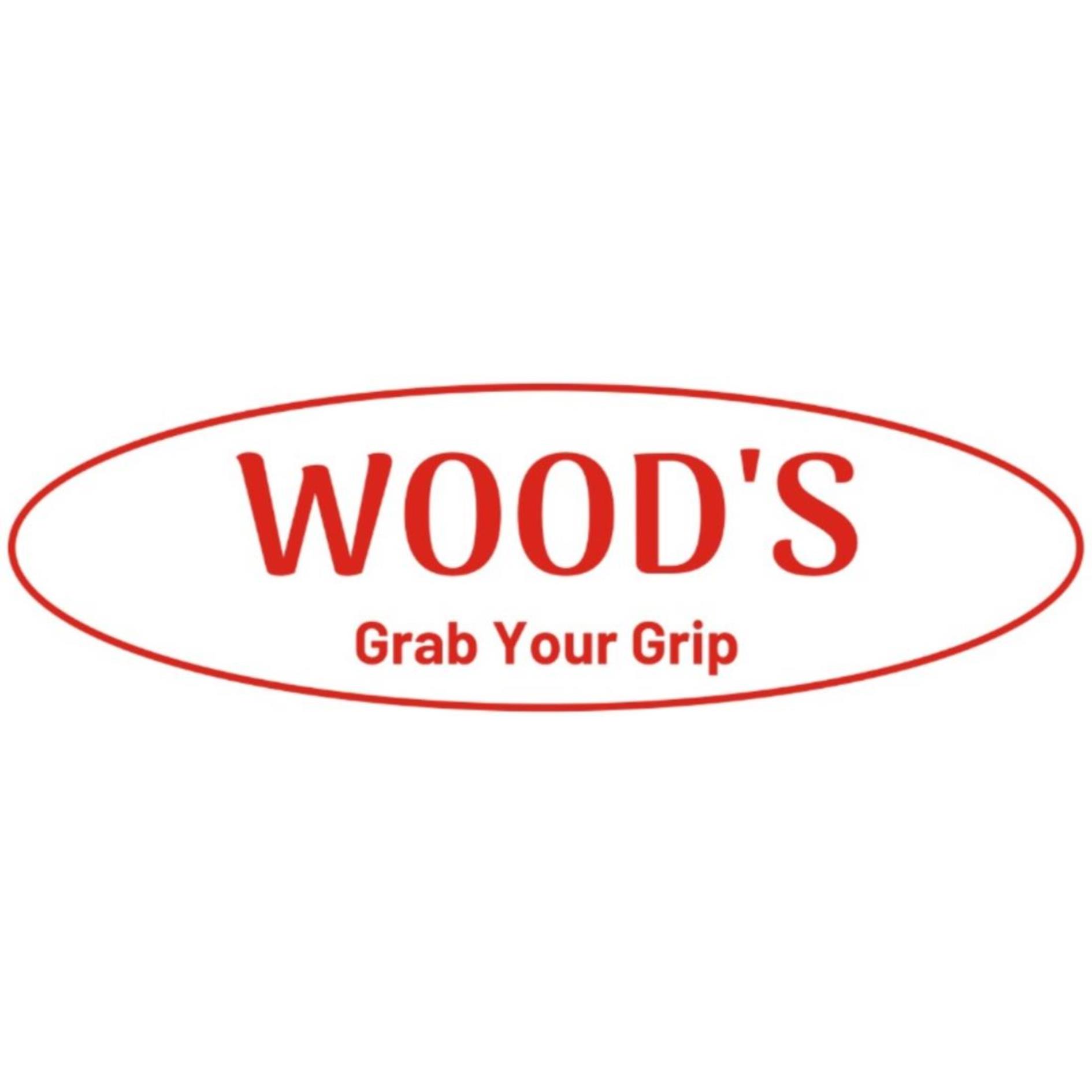 WOOD's Grab Your Grip logo
