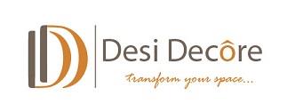 Desi Decore : transform your space (with the device of DD) logo