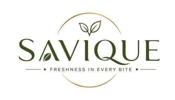 SAVIQUE FRESHNESS IN EVERY BITE logo