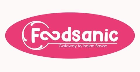 FOODSANIC "Gateway to Indian Flavors" logo