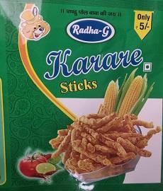 Radha-G Karare Sticks logo