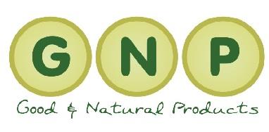 GNP-GOOD & NATURAL PRODUCTS logo