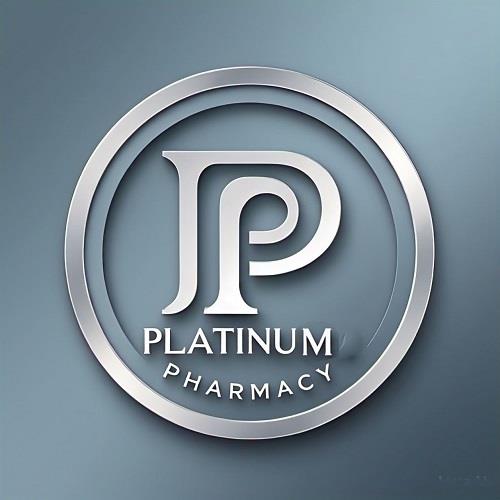 PLATINUMPHARMACY WITH DEVICE "PP" logo