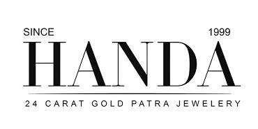 HANDA 24 CARAT GOLD PATRA JEWELERY logo