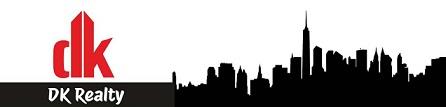 DK REALTY WITH dk LOGO logo