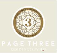 Page Three Residences by H&S logo