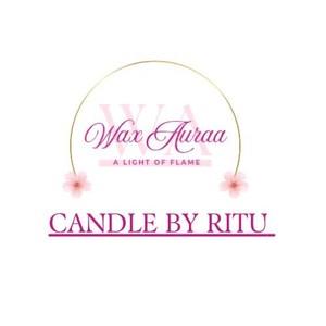 WAX AURAA - A LIGHT OF FLAME CANDLE BY RITU logo