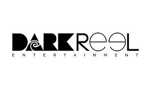 DARKREEL ENTERTAINMENT (With Device) logo