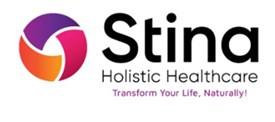 Stina Holistic Healthcare with tagline Transform Your Life, Naturally! logo