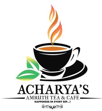 ACHARYA’S - AMRUTH TEA & CAFÉ – HAPPINESS IN EVERY SIP…! logo