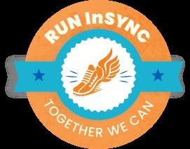 RUN INSYNC TOGETHER WE CAN logo