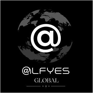 Alfyes global (With Device of A) logo