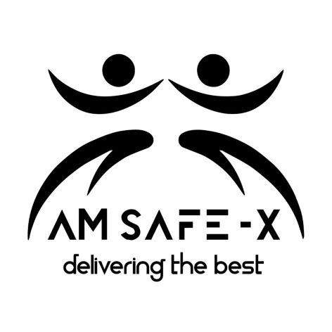AM SAFE - X logo