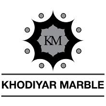 KM KHODIYAR MARBLE logo