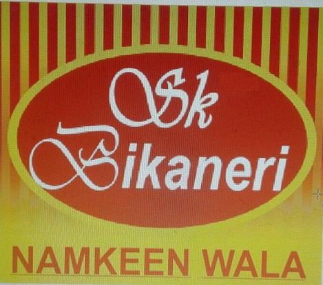 S.K BIKANERI NAMKEEN WALA logo