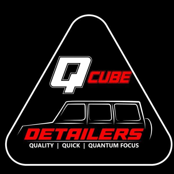 Q CUBE DETAILERS QUALITY QUICK QUANTUM FOCUS logo