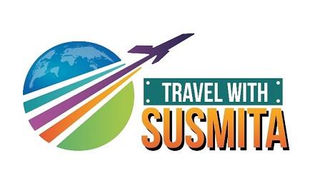 TRAVEL WITH SUSMITA (LABEL). logo