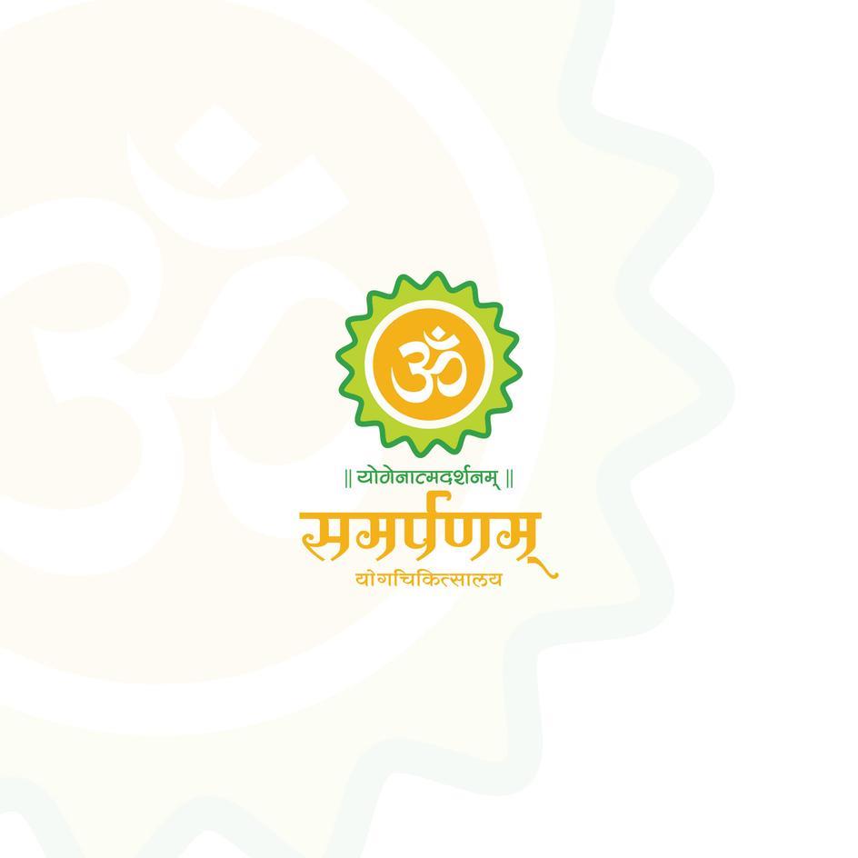 Yogenatmdarshanam Samarpanam Yogchikitsalaya logo